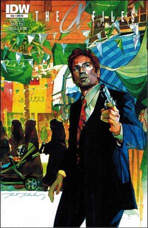 X-Files: Season 10 issue 14-B Mark McHaley 1:10 Cover