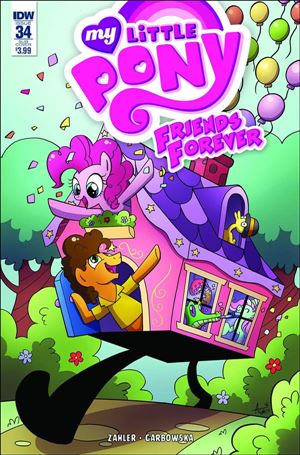 My Little Pony: Friends Forever issue 34-B Agnes Garbowska Subscription Cover