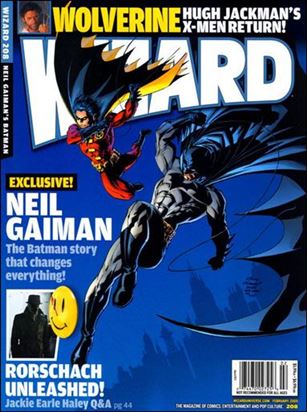 Wizard: The Magazine of Comics, Entertainment and Pop Culture issue 208-B Andy Kubert Batman and Robin Cover