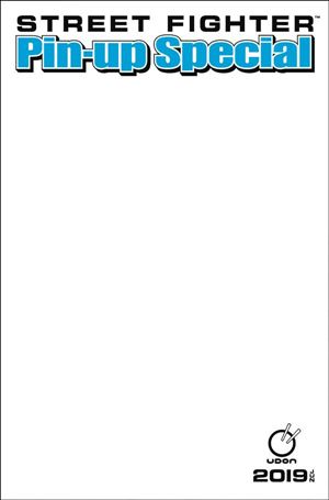 Street Fighter Pin-up Special 2019 issue 1-C Blank Sketch Cover