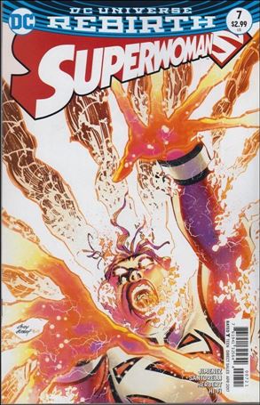 Superwoman issue 7-B Andy Kubert Yellow Cover