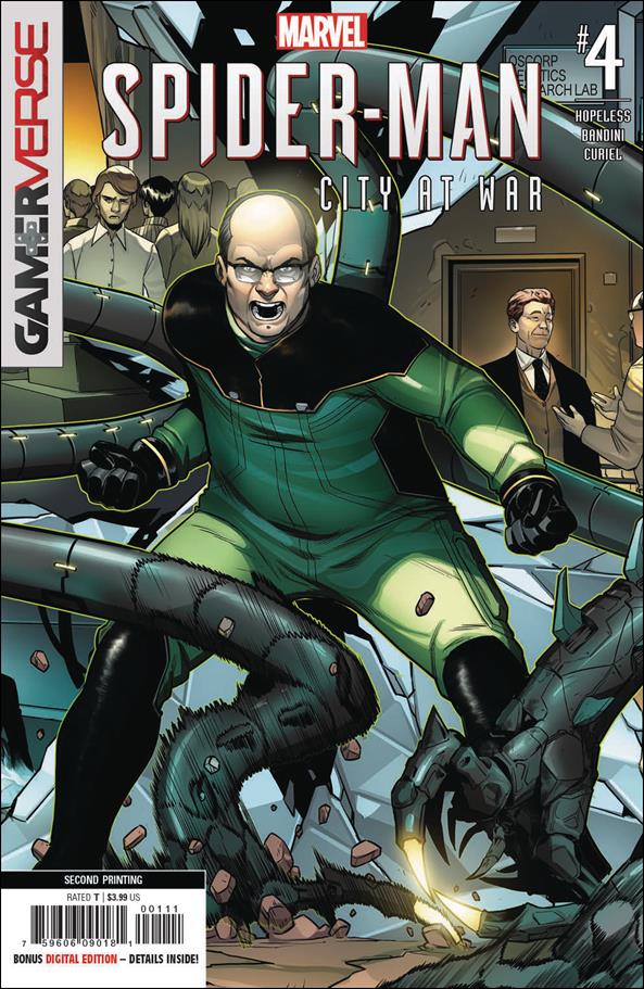 Spider-Man: City at War issue 4-D Michele Bandini Cover (2nd Printing)