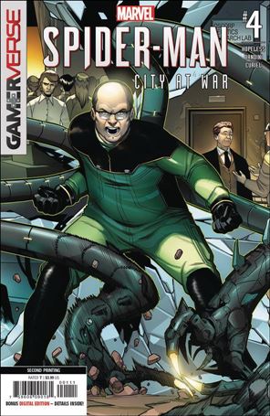 Spider-Man: City at War issue 4-D Michele Bandini Cover (2nd Printing)