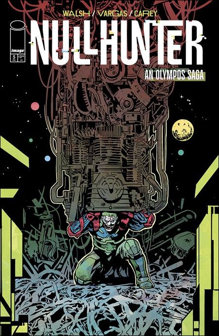 Nullhunter issue 5 Michael Walsh Cover