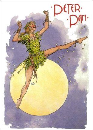 Charles Vess (Base Set) card 67 Peter Pan (Costume Sketch)