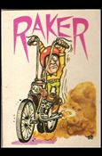 Silly Cycles (Base Set) card 66-B Raker (Fan Art on Back)
