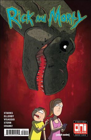 Rick and Morty (2015) issue 35 Marc Ellerby Cover