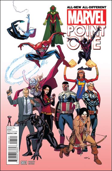 All-New, All-Different Point One issue 1-B David Marquez Left Side Cover
