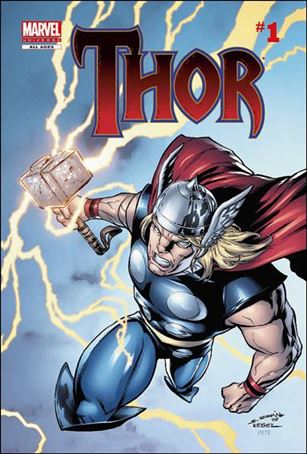 Marvel Universe Thor Comic Reader Cover Image 1