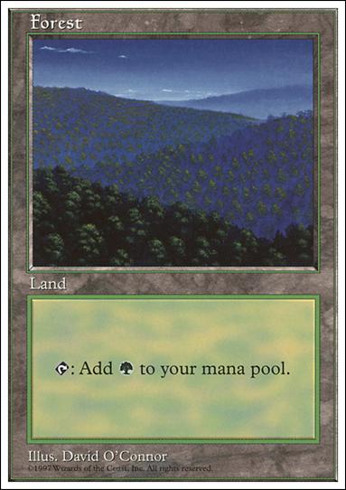 Magic the Gathering: 5th Edition (Base Set) card 434-B Forest