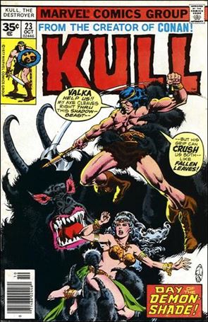 Kull the Destroyer issue 23-B 35 Cent Price Cover