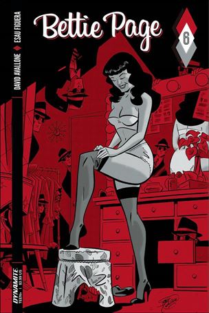 Bettie Page (2017) issue 6-B Scott Chantler Cover
