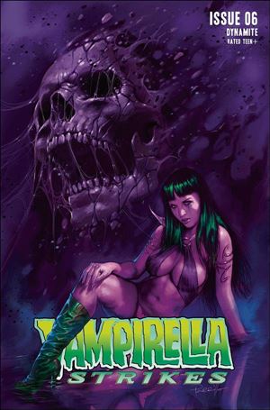 Vampirella Strikes (2022) issue 6-N Lucio Parrillo FOC Ultra Violet Cover