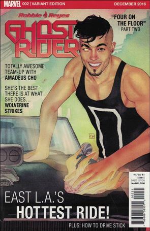 Ghost Rider (2017) issue 2-C Kevin Wada 1:50 Cover