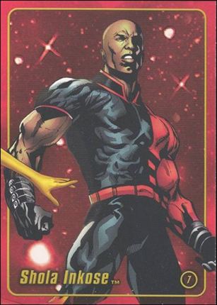 Marvel Heroes Figure Factory: Series 2 (Base Set) card 7 Shola Inkose