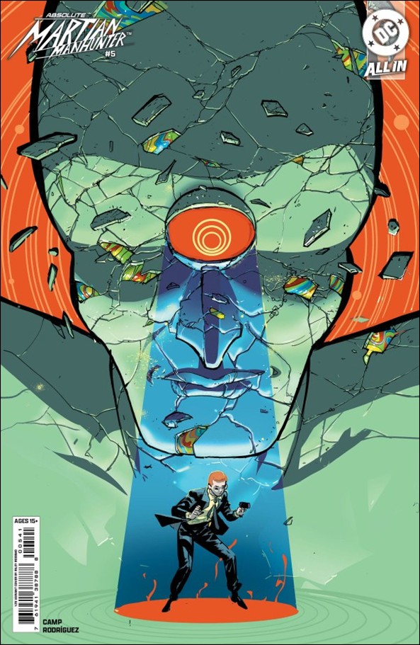 Absolute Martian Manhunter issue 5-D Riley Rossmo 1:25 Cardstock Cover