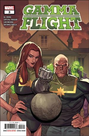 Gamma Flight issue 3 Leinil Francis Yu Cover