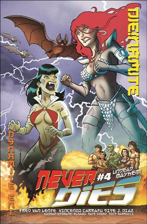 Die!namite Never Dies issue 4 Tony Fleecs Cover