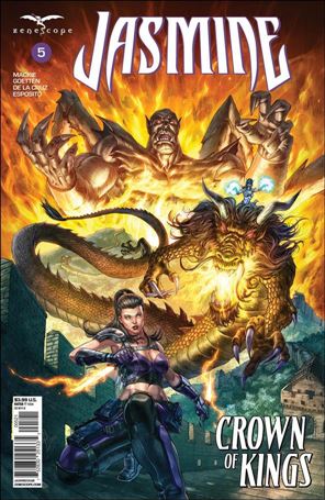 Jasmine: Crown of Kings issue 5-B Allan Quah Cover