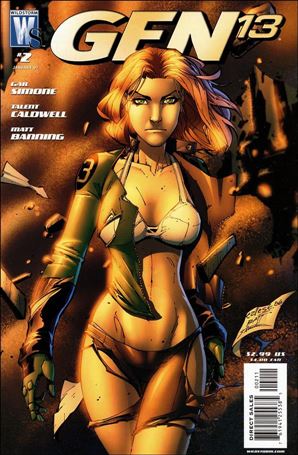 Gen13 (2006) issue 2 Talent Caldwell Cover