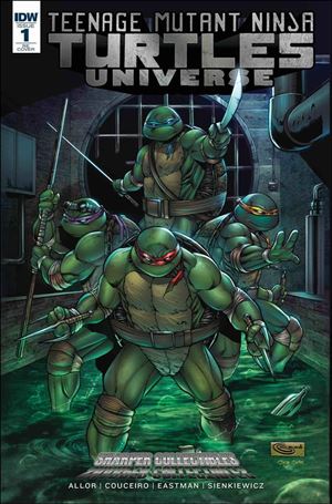 Teenage Mutant Ninja Turtles Universe issue 1-L Sajad Shah Sharper Collectibles Cover