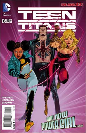 Teen Titans (2014) issue 6 Kalman Andrasofszky Cover