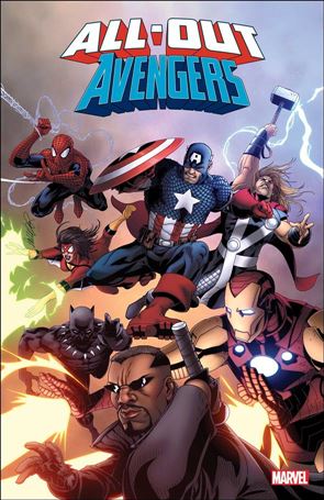 All-Out Avengers issue 1-D Salvador Larroca Cover