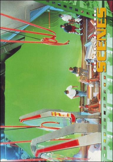 Starship Troopers: Series 1 (Base Set) card 60 Behind The Scenes: Escape Velocity