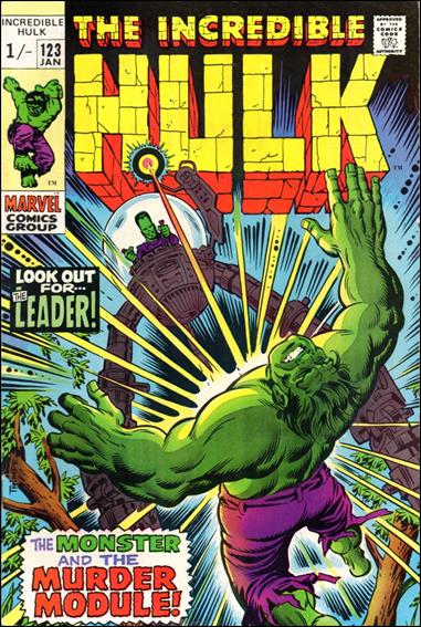 Incredible Hulk (1968) issue 123-B UK Price Cover