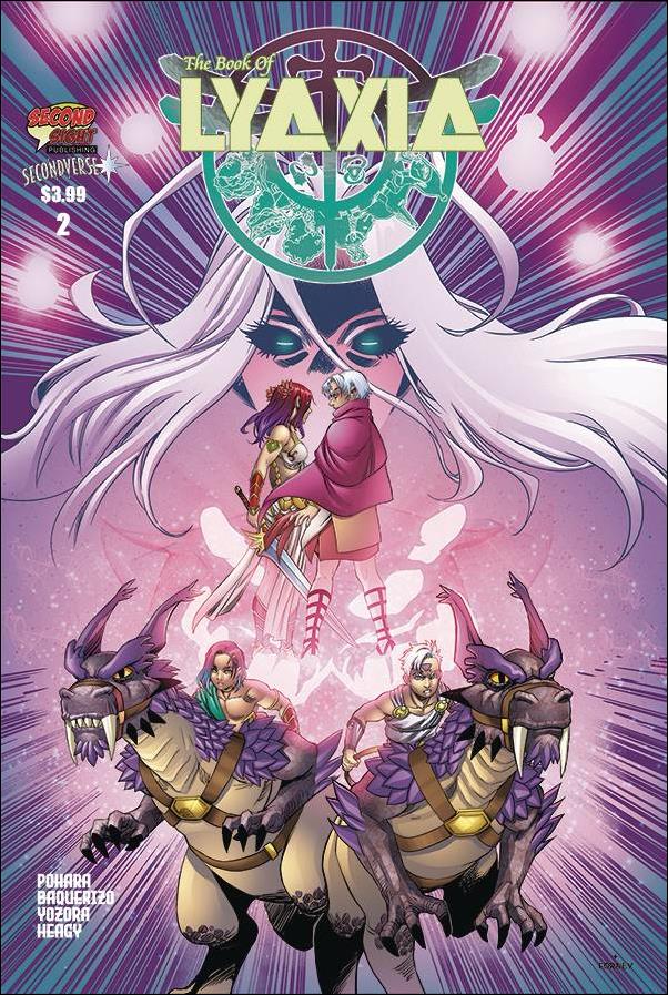 Book of Lyaxia issue 2 Kenneth Rocafort Cover