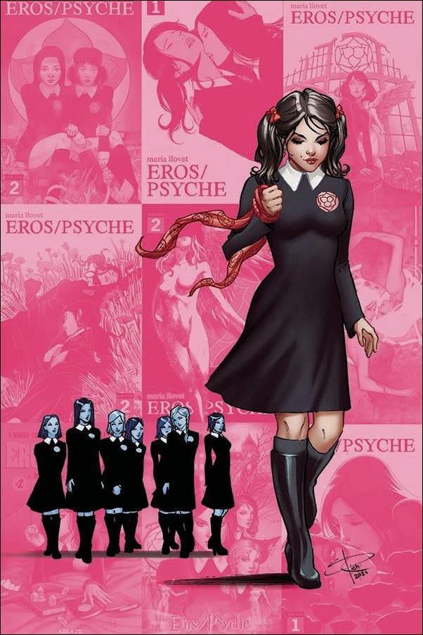Maria Llovet's Eros/Psyche issue 5-G Sabine Rich 1:30 Virgin Cover