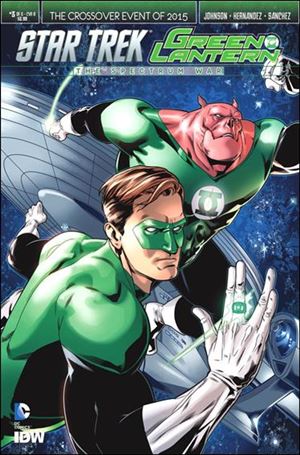 Star Trek/Green Lantern (2015) issue 3-B Rachael Stott Cover