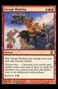 Magic the Gathering: Darksteel (Base Set) card 67 Savage Beating