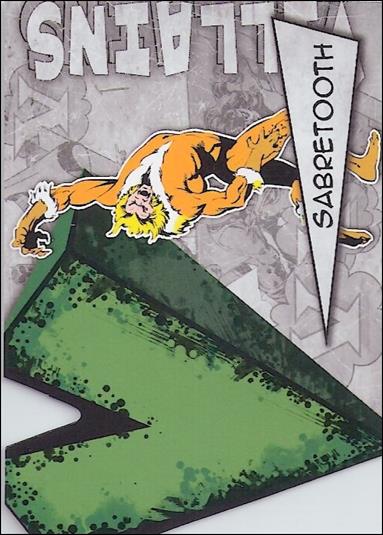 Marvel Beginnings: Series 3 (Villains Die-Cut Subset) card V-35 Sabretooth