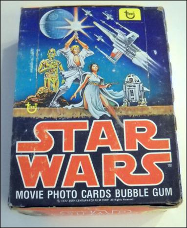 Star Wars: Series 1 card 1 Sealed Box
