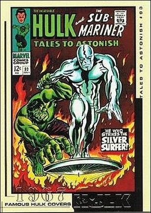 Hulk Film and Comic Cards (Famous Hulk Covers Subset) card FC11 Tales to Astonish #93 - 1967