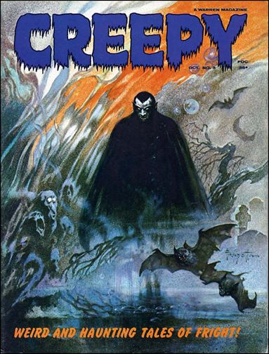 Creepy issue 5 Frazetta Cover