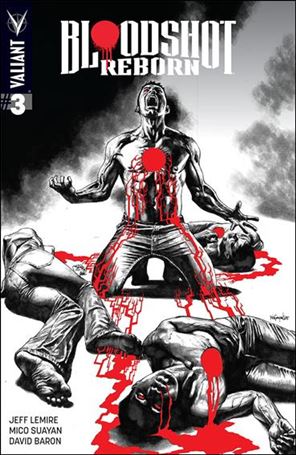 Bloodshot Reborn issue 3-F Mico Suayan Cover (2nd Printing)