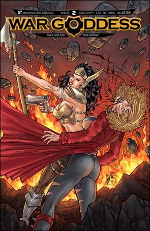 War Goddess issue 2-E Auxiliary Cover 1/1000