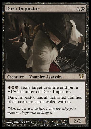 Magic the Gathering: Avacyn Restored (Base Set) card 92 Dark Impostor