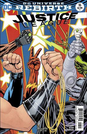 Justice League (2016) issue 16-B Yanick Paquette Cover