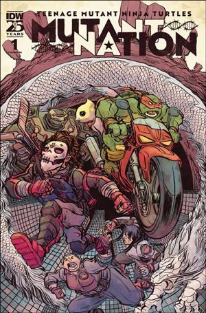 Teenage Mutant Ninja Turtles: Mutant Nation issue 1-E Jesse Lonergan 1:10 Cover
