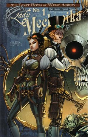 Lady Mechanika: The Lost Boys of West Abbey issue 1-B Lady Mechanika & Archie Lewis Cover
