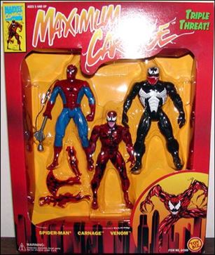 Maximum Carnage (3-Pack) figure 1 Triple Threat!