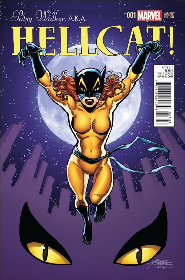 Patsy Walker, A.K.A. Hellcat! issue 1-D George Perez 1:25 Cover