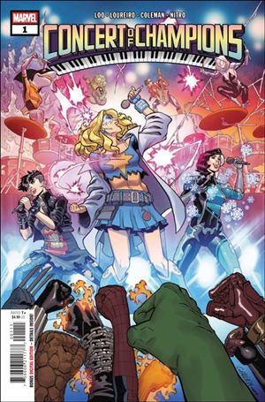 Concert of Champions issue 1 Javier Garrón Cover