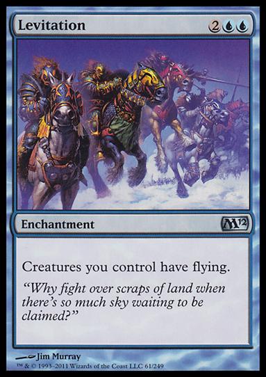 Magic the Gathering: 2012 Core Set (Base Set) card 61 Levitation