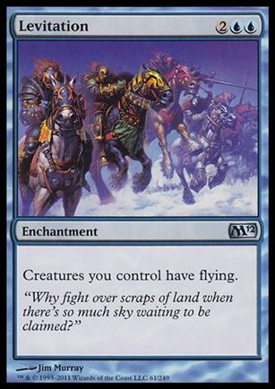 Magic the Gathering: 2012 Core Set (Base Set) card 61 Levitation