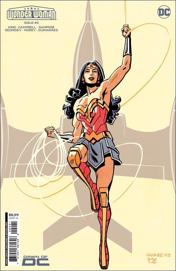 Wonder Woman (2023) issue 2-B Chris Samnee Cardstock Cover