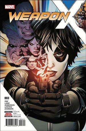 Weapon X (2017) issue 3 Greg Land Cover